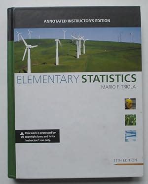 Elementary Statistics Triola 11th Edition Answers Key PDF