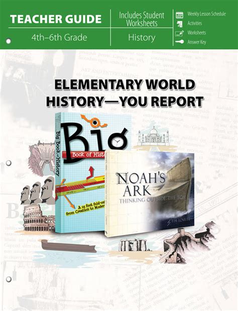 Elementary World History You Report Teacher Guide Doc