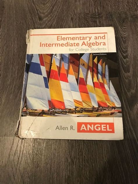 Elementary and Intermediate Algebra 2nd Edition Angel Hardback Series Doc