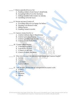 Elements Of Literature Fourth Course Answer Key Julius Caesar Epub