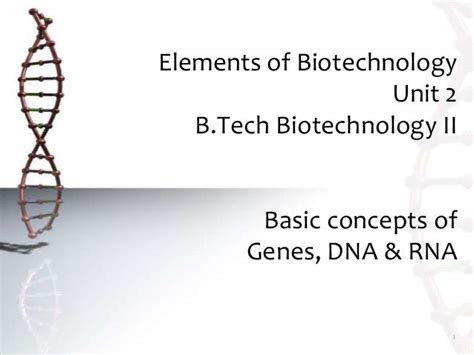 Elements of Biotechnology Epub