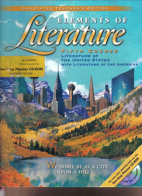 Elements of Literature Fifth Course Annotated Teachers Edition Ebook PDF