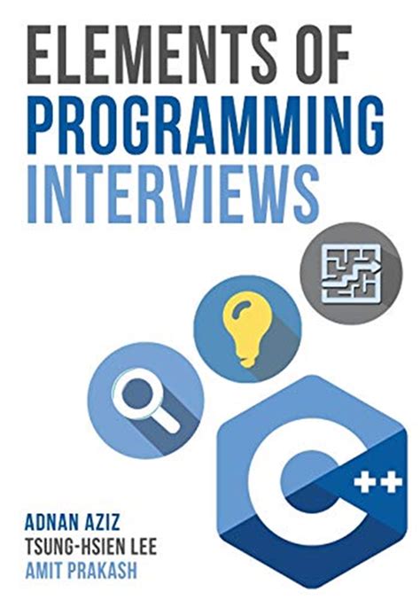 Elements of Programming Interviews The Insiders Guide Epub