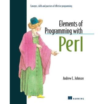 Elements of Programming with Perl Epub