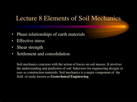 Elements of Soil Mechanics Kindle Editon