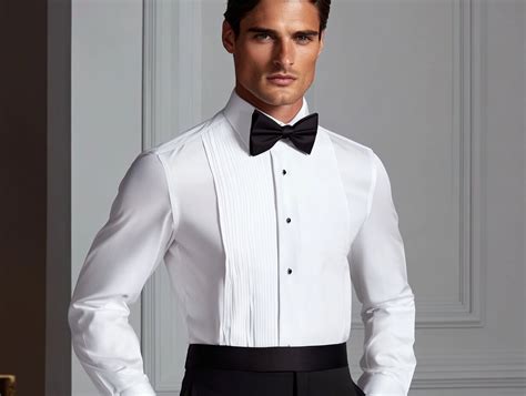 Elements of a Kohl's Tuxedo Shirt