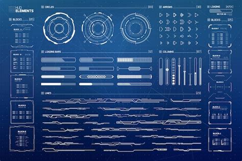 Elements of the HUD