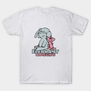 Elephant and Piggie T-Shirts: A Pachyderm and a Porker's Perfect Pair