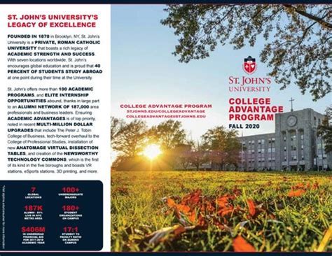 Elevate Your Academic Journey with St. John's College Advantage Program