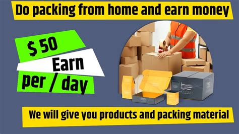 Elevate Your Business with Packing Work from Home Near Me
