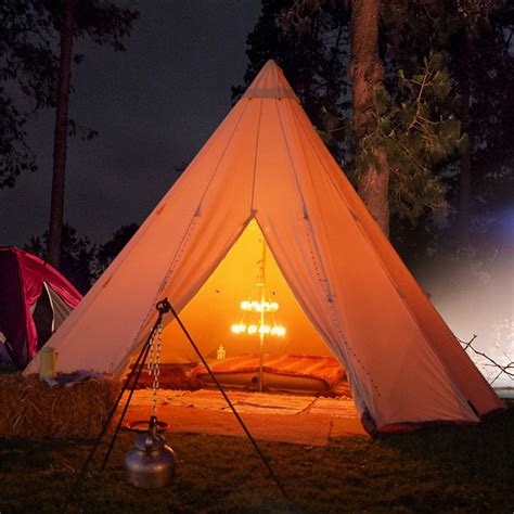 Elevate Your Camping Experience with Our Premium Canvas Teepee Tents