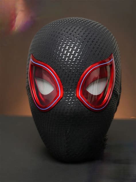 Elevate Your Cosplay: Craft the Ultimate Blinking Miles Morales Mask!