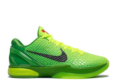 Elevate Your Court Presence: The Legendary Nike Kobe 6 Protro Grinch Shoes
