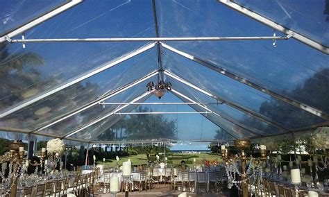 Elevate Your Events with the Enchanting Allure of Clear Top Tents