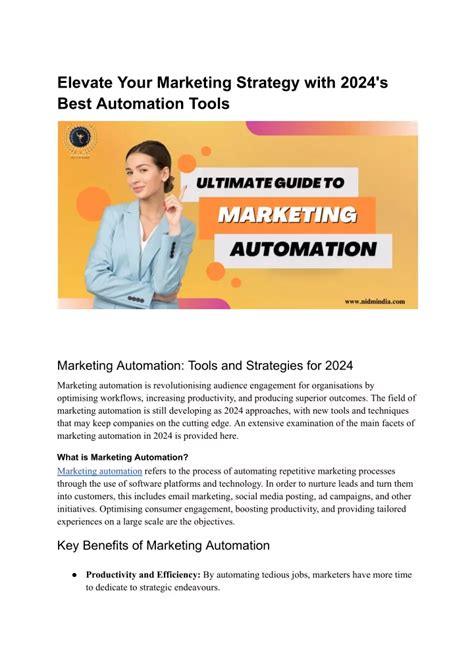 Elevate Your Marketing Automation: Discover the Power of 