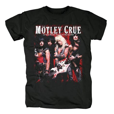 Elevate Your Rock 'N' Roll Style with Motley Crue T-Shirts: The Ultimate Collection