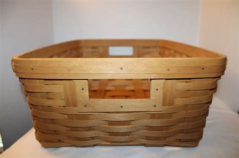 Elevate Your Storage and Style with the Enchanting Large Longaberger Basket