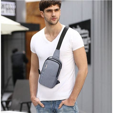 Elevate Your Style: The Essential Male Crossbody Bag