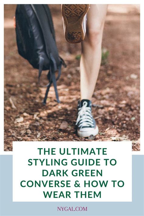 Elevate Your Style: The Ultimate Guide to Forest Green Converse