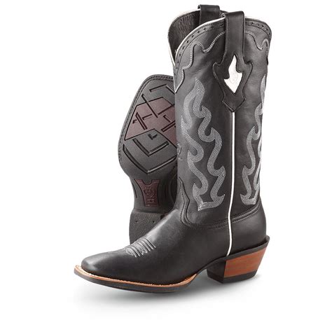 Elevate Your Style and Comfort: The Definitive Guide to Ariat Boots Black