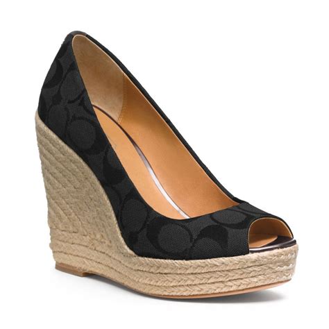 Elevate Your Style and Comfort with Coach Wedges