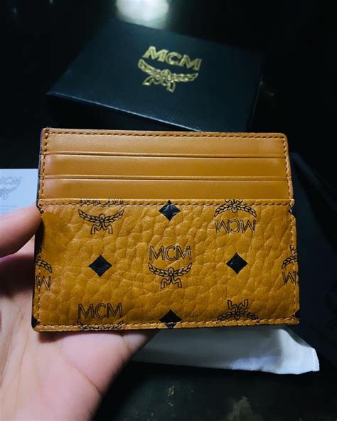 Elevate Your Style and Security with the Exquisite MCM Card Holder