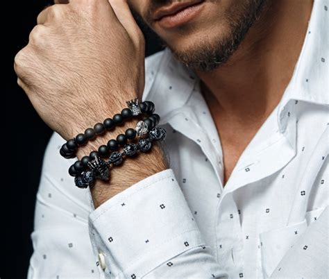 Elevate Your Style with Crystal Bracelets for Men