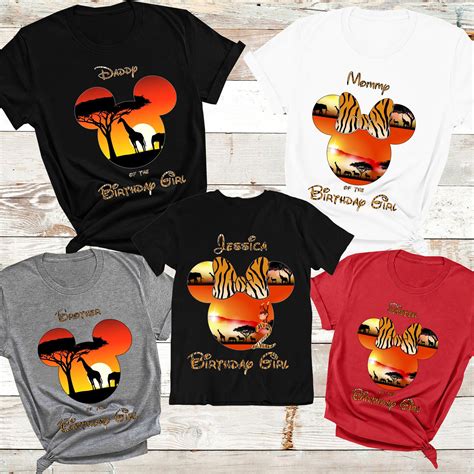 Elevate Your Style with Disney Animal Kingdom Shirt Designs