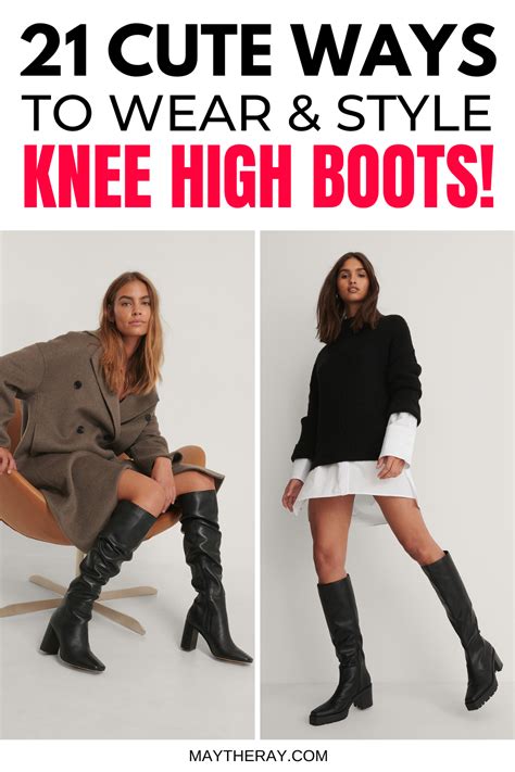 Elevate Your Style with Knee-High Black Leather Boots: An Ode to Timeless Elegance