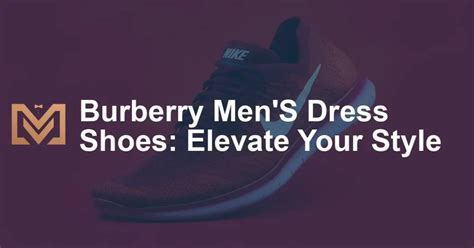 Elevate Your Style with Men's Burberry Sneakers: A Guide to Luxury Footwear