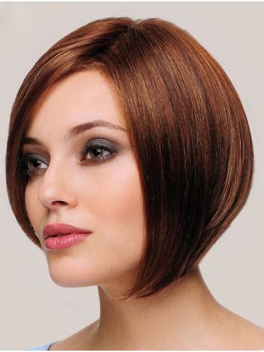 Elevate Your Style with Our Soft 10" Chin Length Straight Brown Bob Wigs for an Enchanting 2025