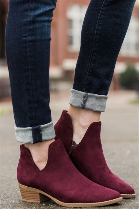 Elevate Your Style with Stunning Burgundy Ankle Boots: A Comprehensive Guide