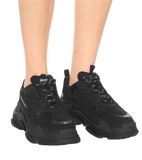 Elevate Your Style with Women's Black Balenciaga Sneakers: The Epitome of Fashion and Comfort