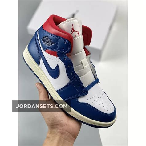 Elevate Your Style with the Captivating Blue Red and White Jordan Shoes