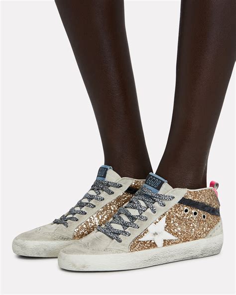 Elevate Your Style with the Golden Goose Mid Star Glitter Sneakers: A Comprehensive Guide