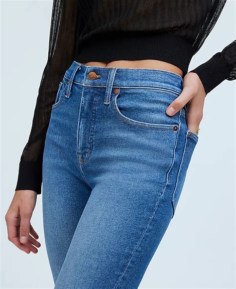 Elevate Your Style with the Madwell Petite High Rise Skinny Jeans in Gracey Wash: A Comprehensive Guide