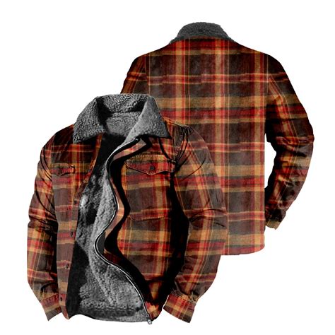 Elevate Your Style with the Timeless Wool Plaid Shirt Jacket