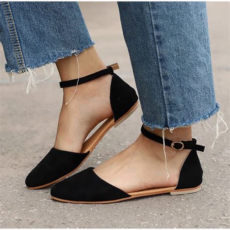 Elevate Your Wardrobe with the Enchanting Allure of Ankle Strap Ballet Flats