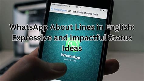 Elevate Your WhatsApp Presence: Craft Thoughtful and Impactful Statuses