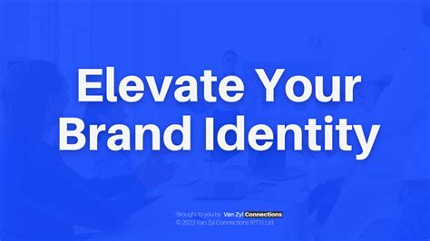 Elevate your brand identity: