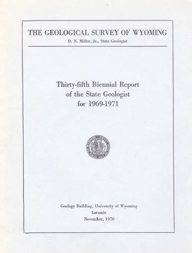 Eleventh Biennial Report of Wyoming State Geologist Ebook Kindle Editon