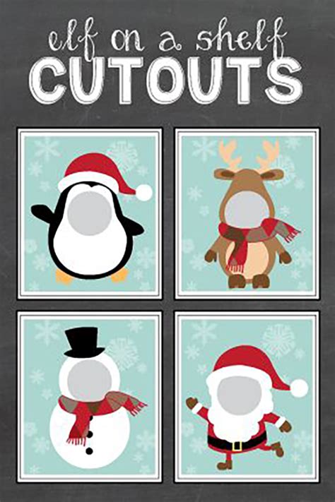 Elf Cutout Printable