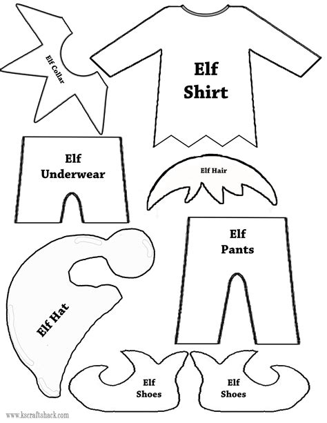 Elf Patterns Printable