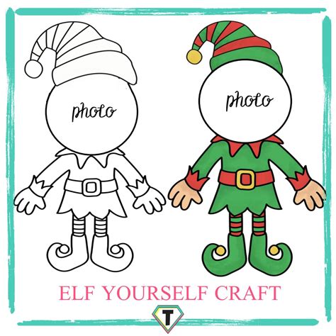 Elf Yourself Photo Template
