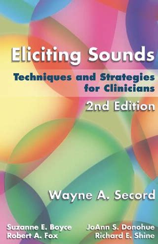 Eliciting Sounds Techniques Strategies Clinicians PDF