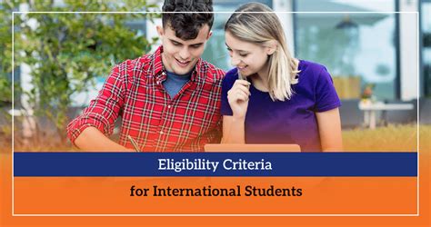 Eligibility Criteria for International Applicants