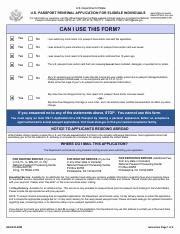 Eligibility Criteria for Urgent Passport Renewal