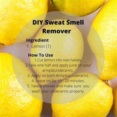 Eliminate Sweat and Odor: