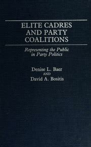 Elite Cadres and Party Coalitions Representing the Public in Party Politics Doc