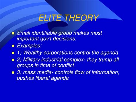 Elite Democracy: A Concept in AP Gov